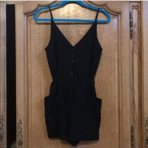 Topshop, black romper